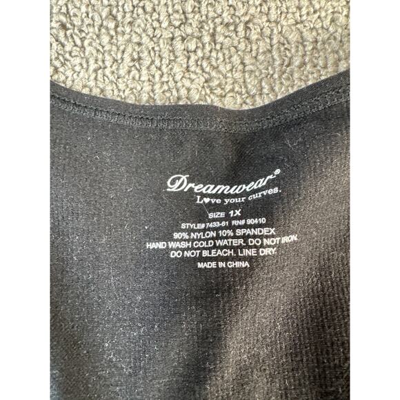 NWT Cato Dreamwear Shapewear 2 Piece Set Seamless Black Size 1X - Picture 5 of 9